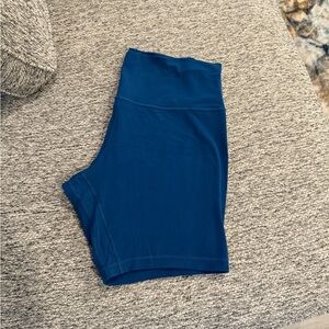 Lululemon Athletica Navy Bike Shorts